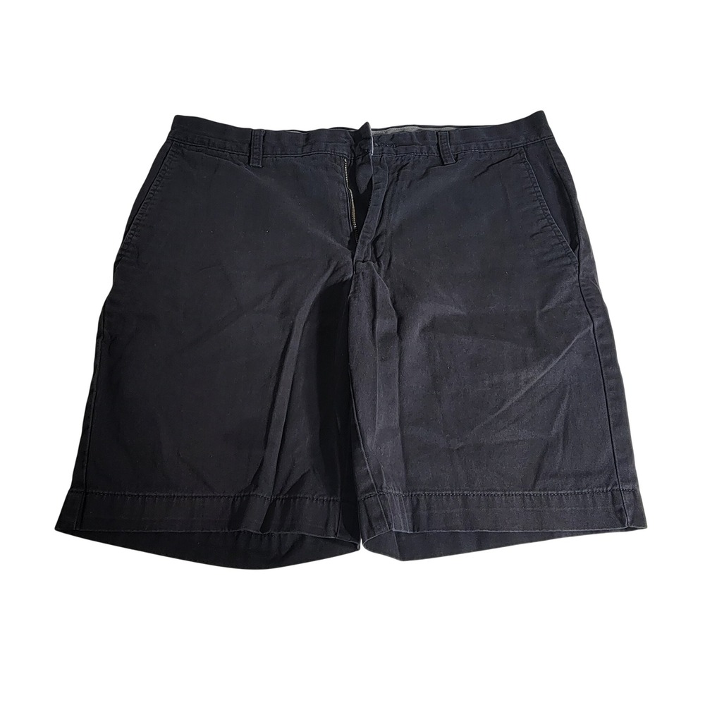 Amazon Essentials Mens Classic-Fit 9" Chino Shorts Navy Blue Size 33